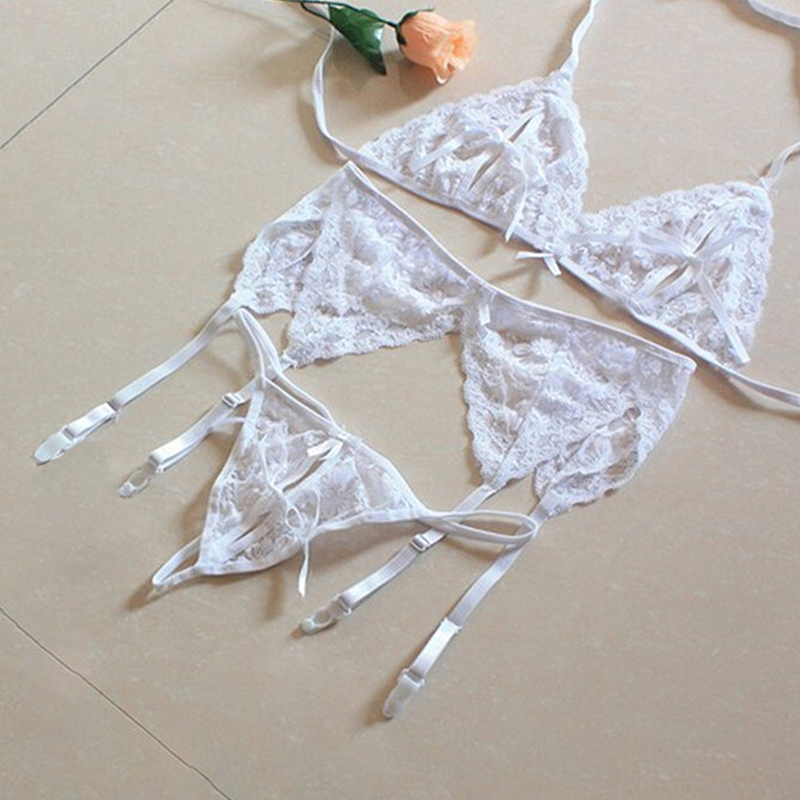 1 conjunto de lencería de enca - Sheer Mesh Bra reseña y precio