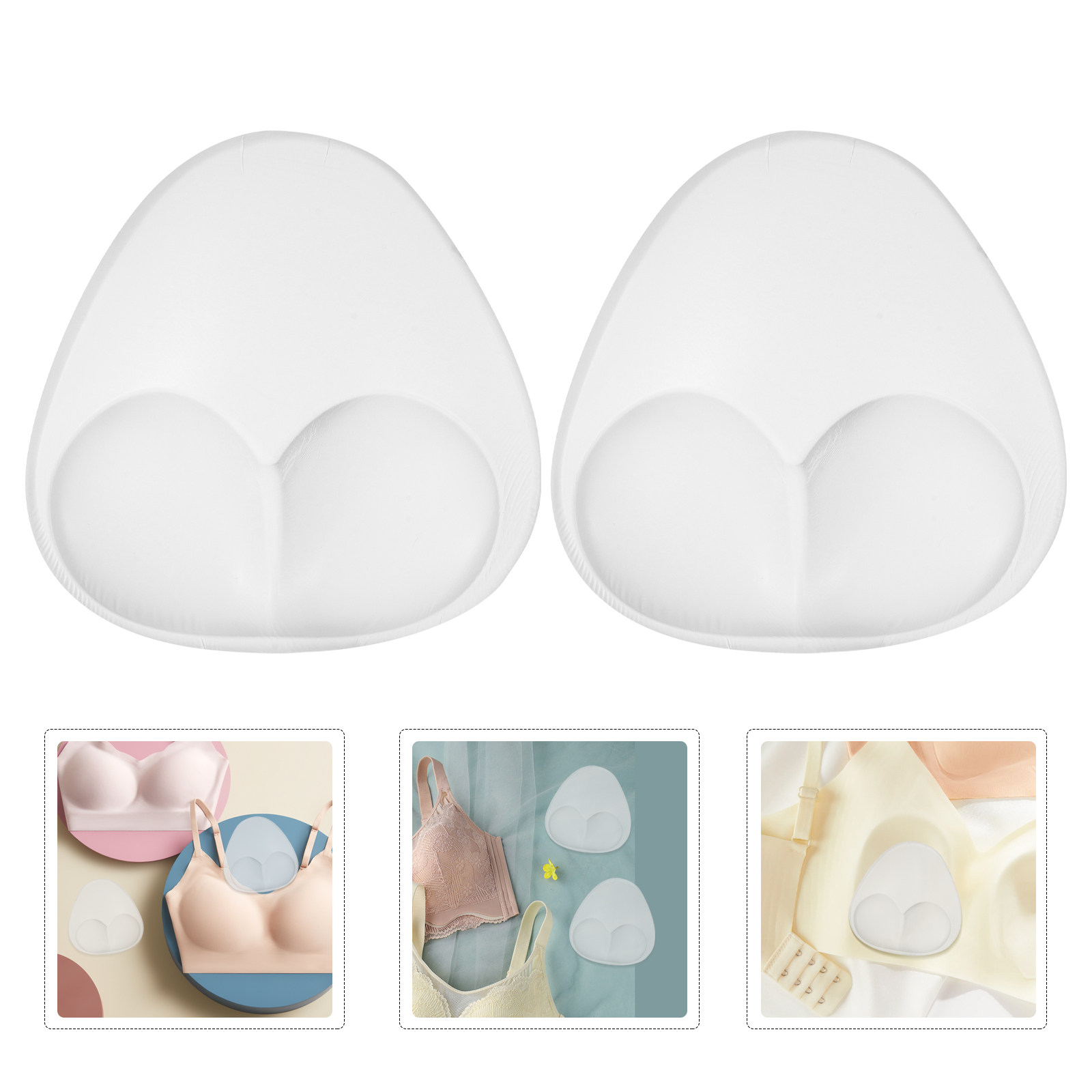 1 par de almohadillas invisibl - Push Up Bra Silicone reseña y precio