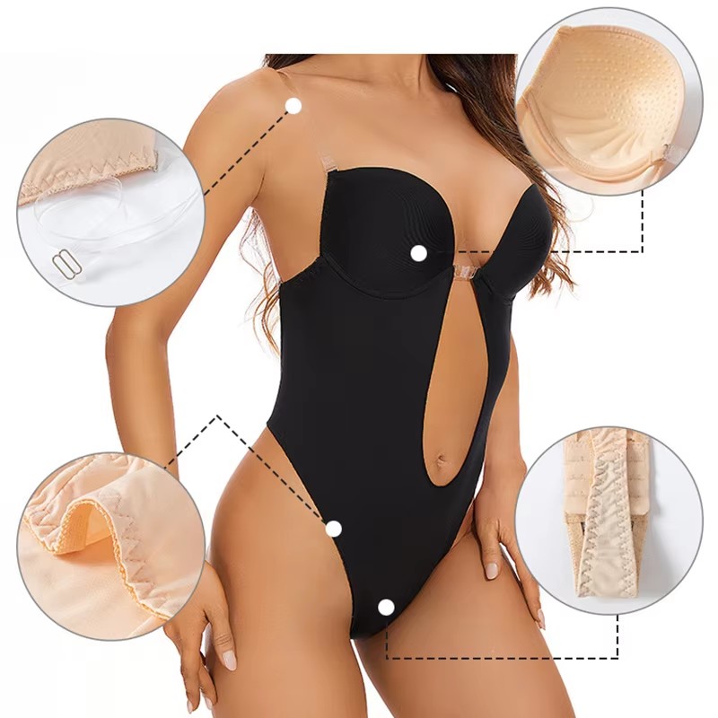 Sujetador moldeador de cuerpo  - Plunge Bra Push Up reseña y precio